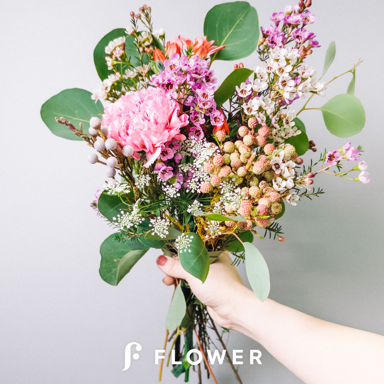 メル86631様ご相談中 ユーカリの500円スワッグ ラグラスを添えて メル