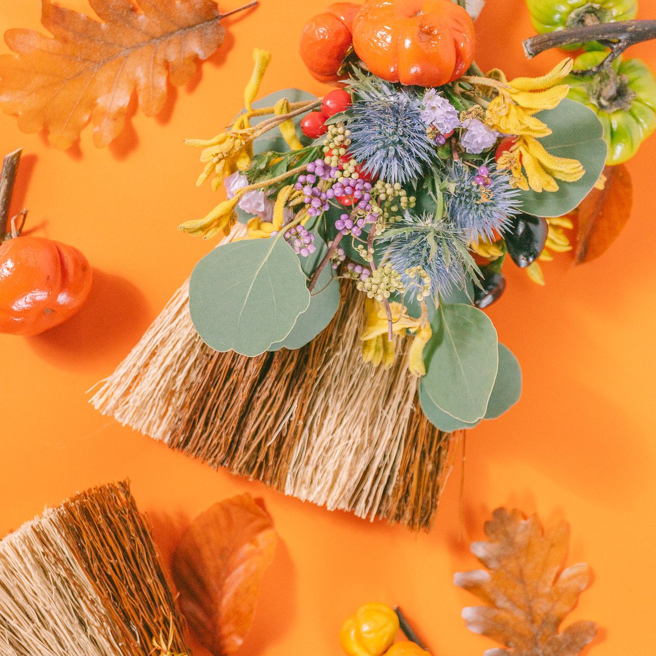 ほうきでつくる！？ハロウィンスワッグキット