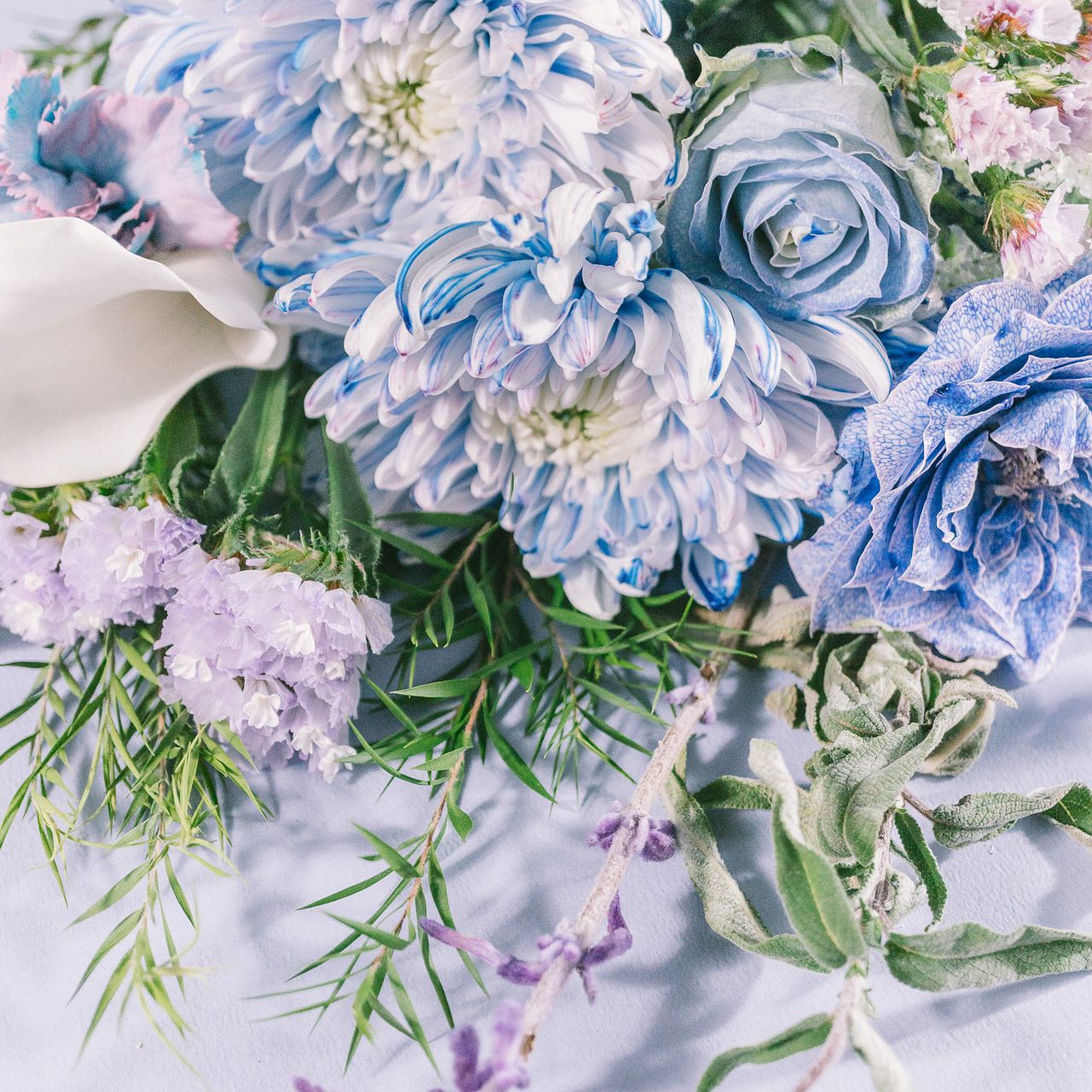 すみれの砂糖づけのおまかせブーケ