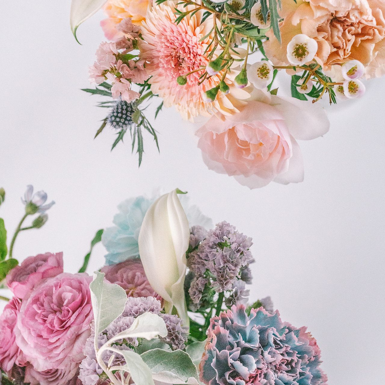 2BUY10%OFF】ニュアンスカラーのおまかせブーケ（2束セット）