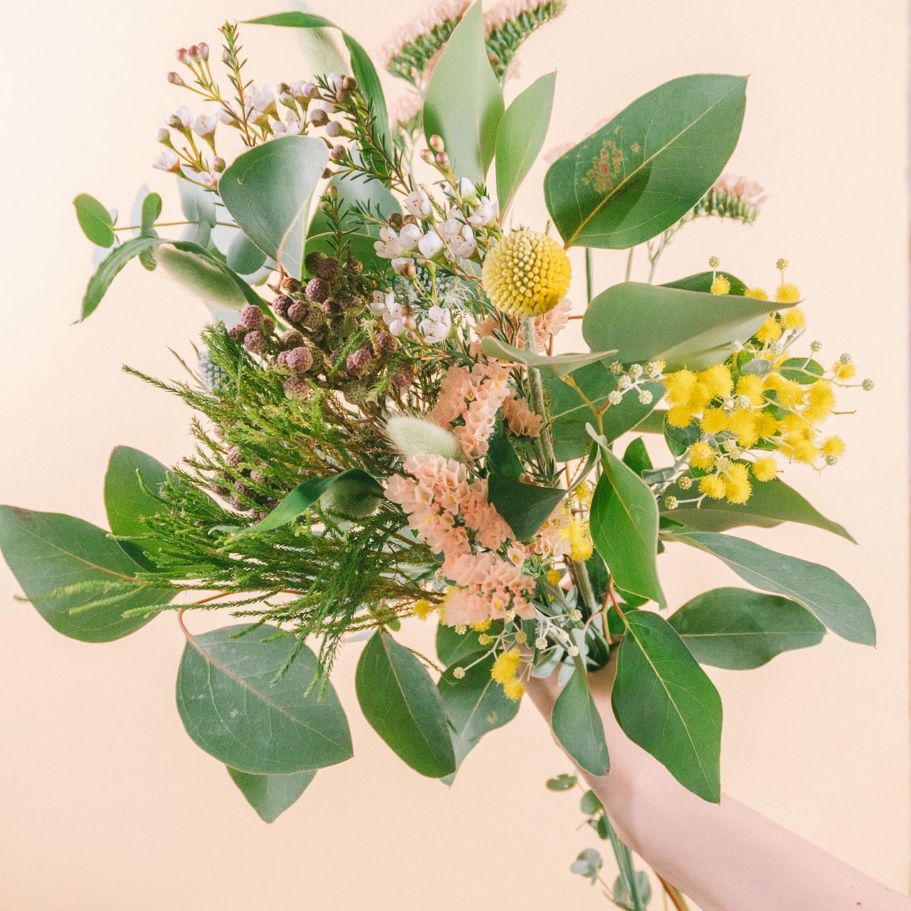 R&Bページ　☘ミモザフレッシュスワッグ・リース☘　②・③ R&Bページ ☘ミモザフレッシュスワッグ・リース☘ ②・③ R&Bページ