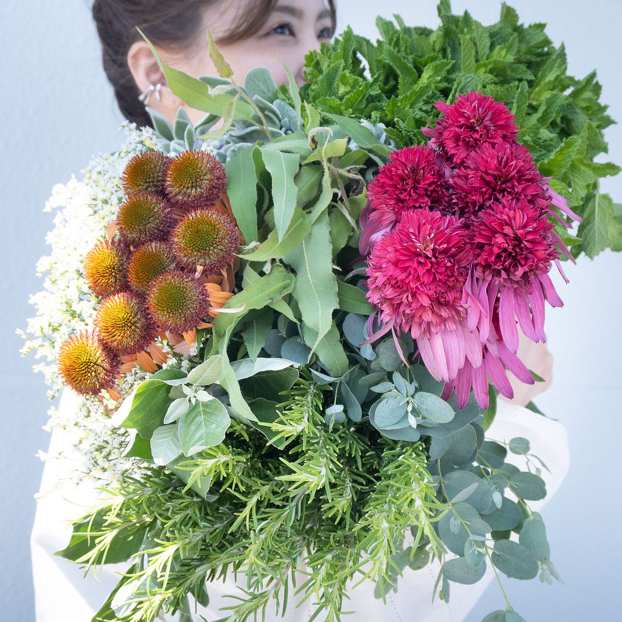 夏の虫除けに！ハーブのスワッグ
