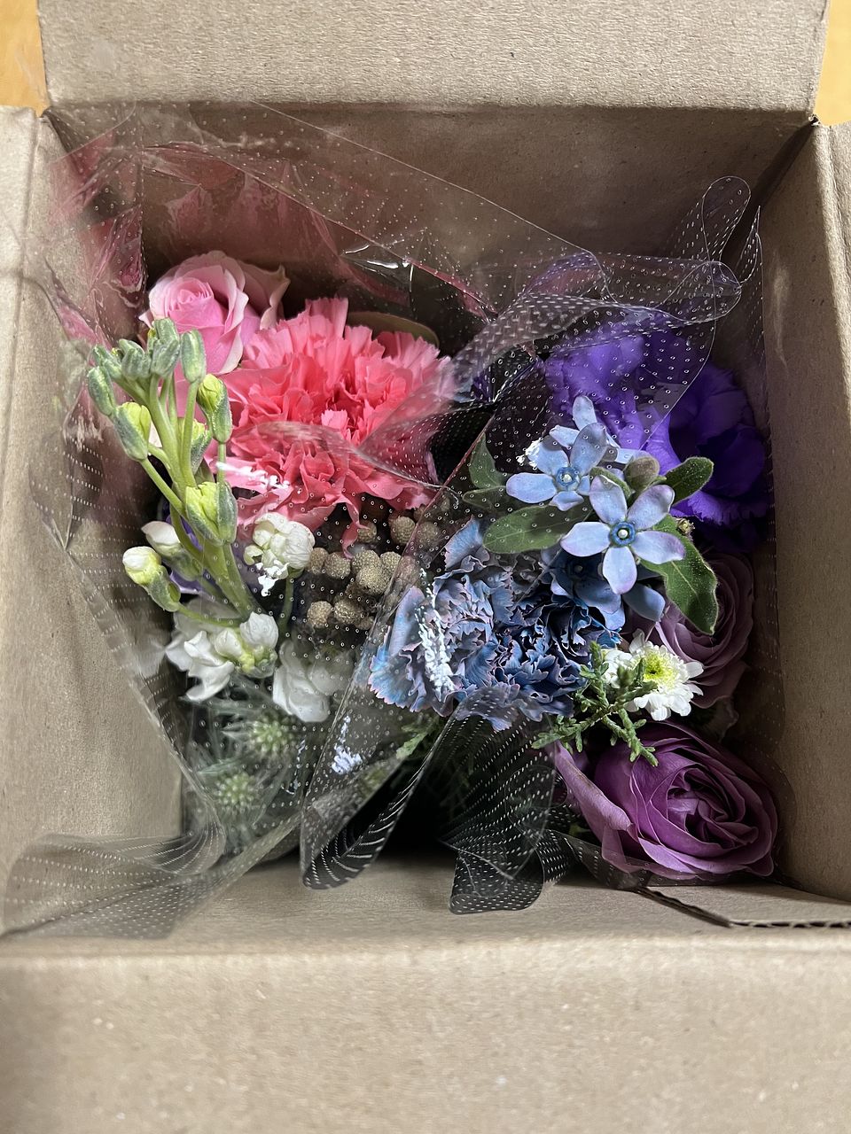 2BUY10%OFF】ニュアンスカラーのおまかせブーケ（2束セット）