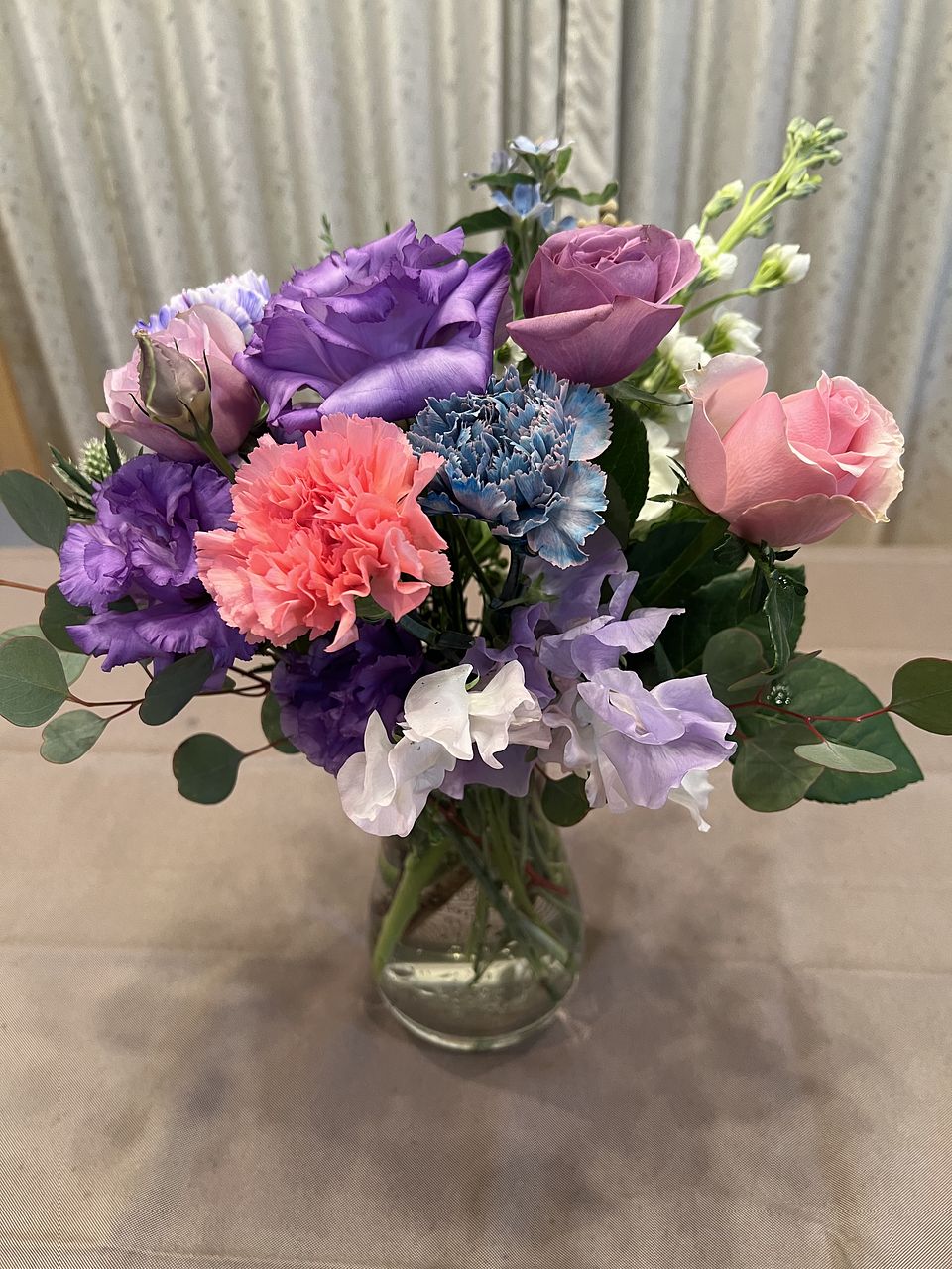 二股かんざし〈Bouquet・大人ニュアンスカラーブーケ・盛り〉 二股かんざし〈Bouquet・大人ニュアンスカラーブーケ・盛り〉 二股