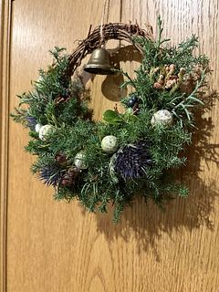 三日月リース⋆☪︎·̩͙‪⋆͛ ベル付き♪̆̈ 1点のみ 三日月リース 三日月リース⋆☪︎·̩͙‪⋆͛ ベル付き♪̆̈ 1点‬