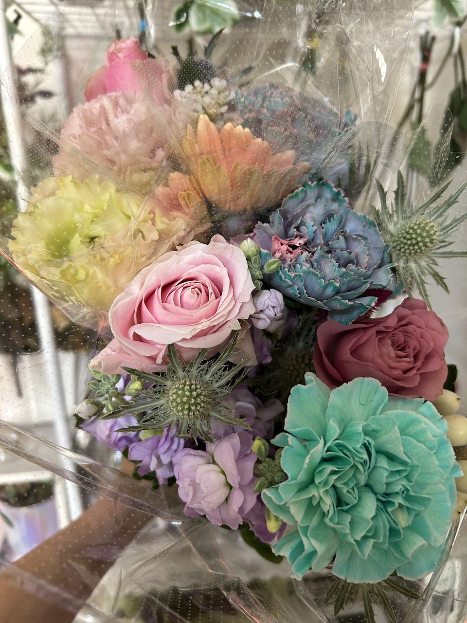 2BUY10%OFF】ニュアンスカラーのおまかせブーケ（2束セット）